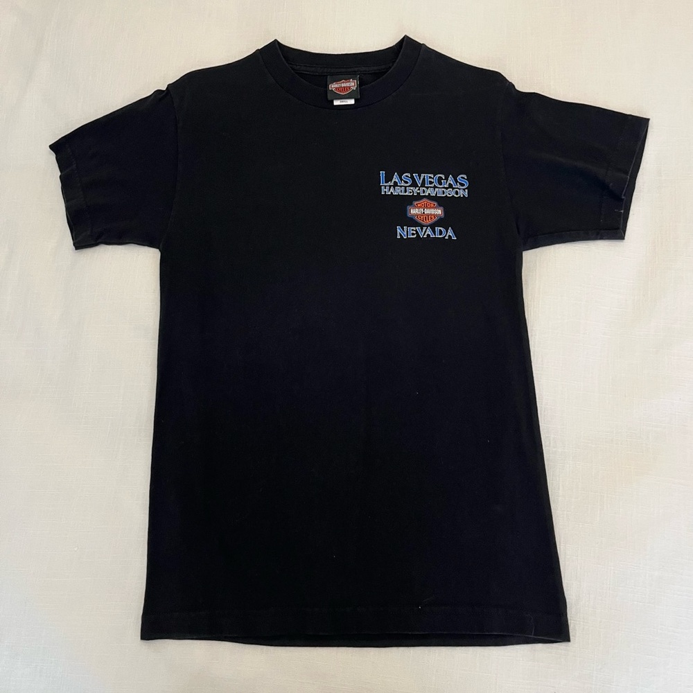 Men’s S Harley Davidson Motorcycles Las Vegas Eagle t shirt